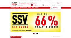 Desktop Screenshot of louis.at